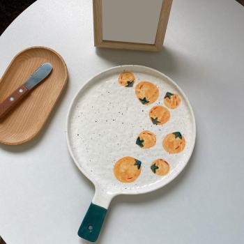Großhandel B2B Pizzapfanne aus Keramik platte Servierplatte Keramisch 9zoll